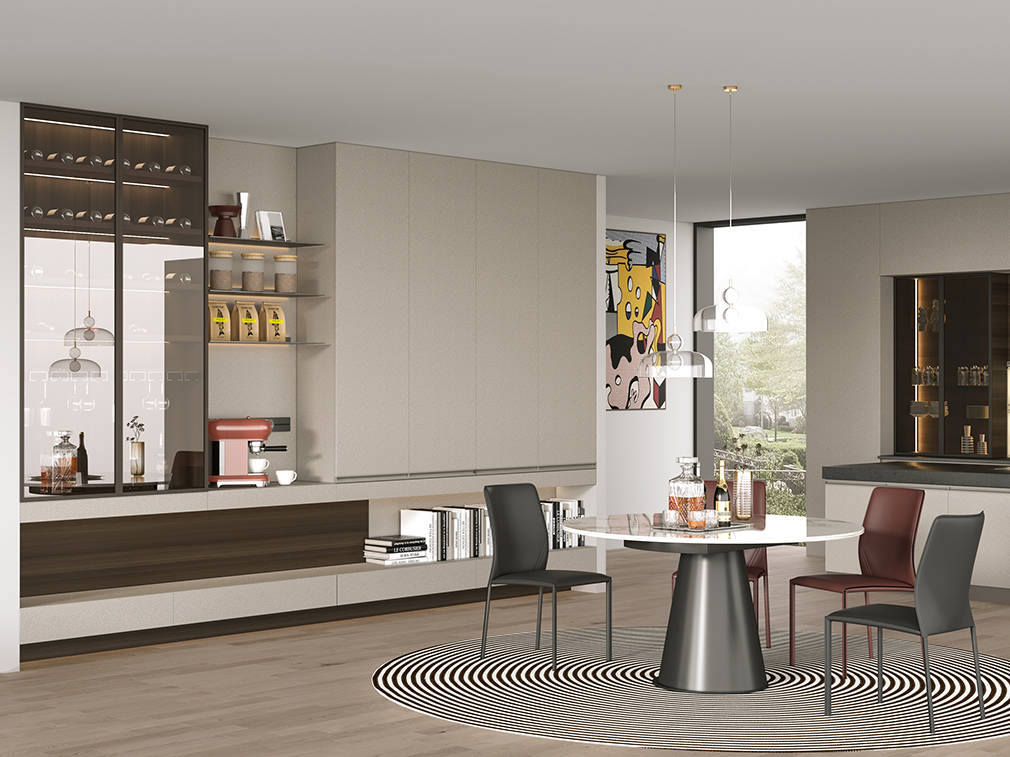 定制生产厂家：诗尼曼引领行业风尚pg电子模拟器Top1厨房全屋